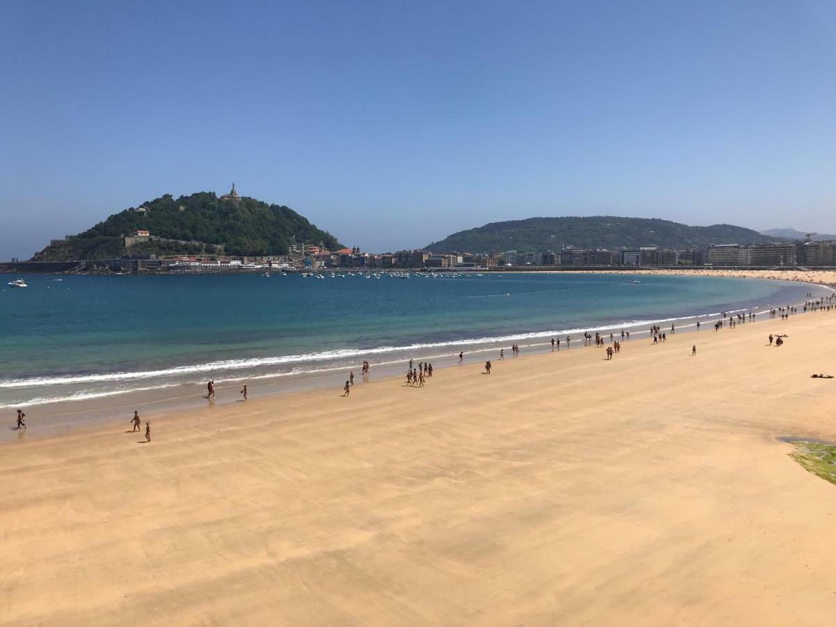 La Madame On La Concha Beach, Seaview Apartment San Sebastián Cameră foto